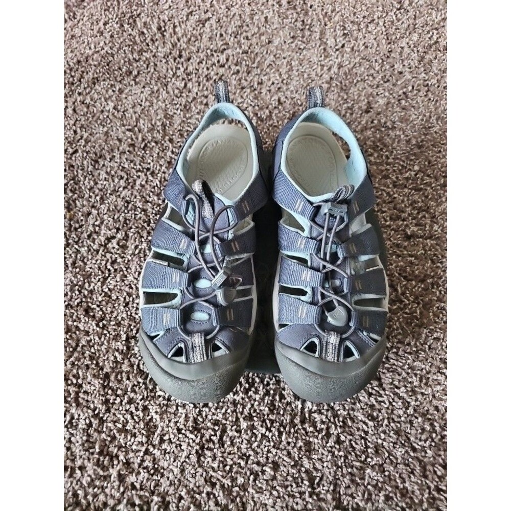 Keen Newport H2 Navy/Light Blue Waterproof Sandals for  size 10